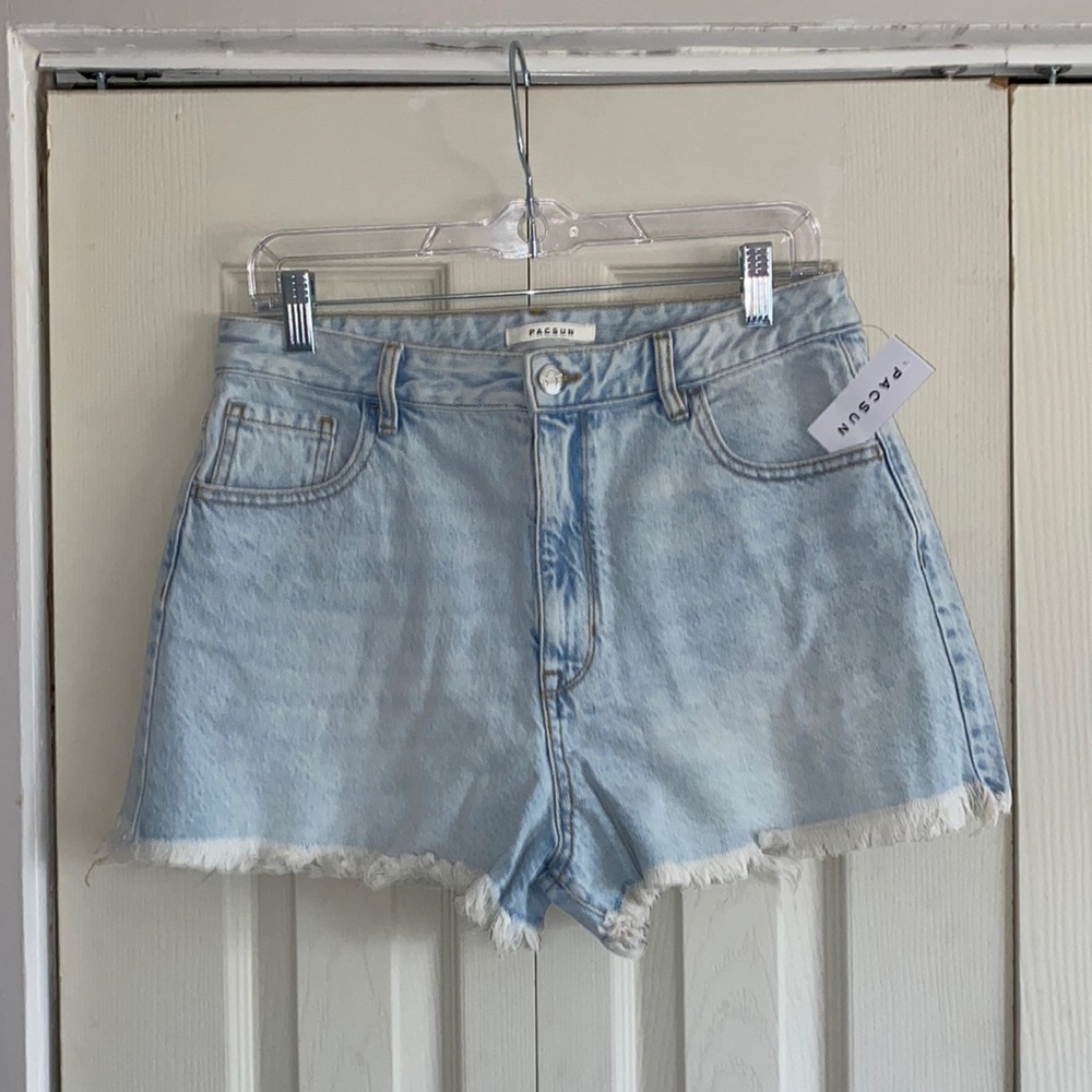 NWT Pacsun High Rise Festival Shorts 30